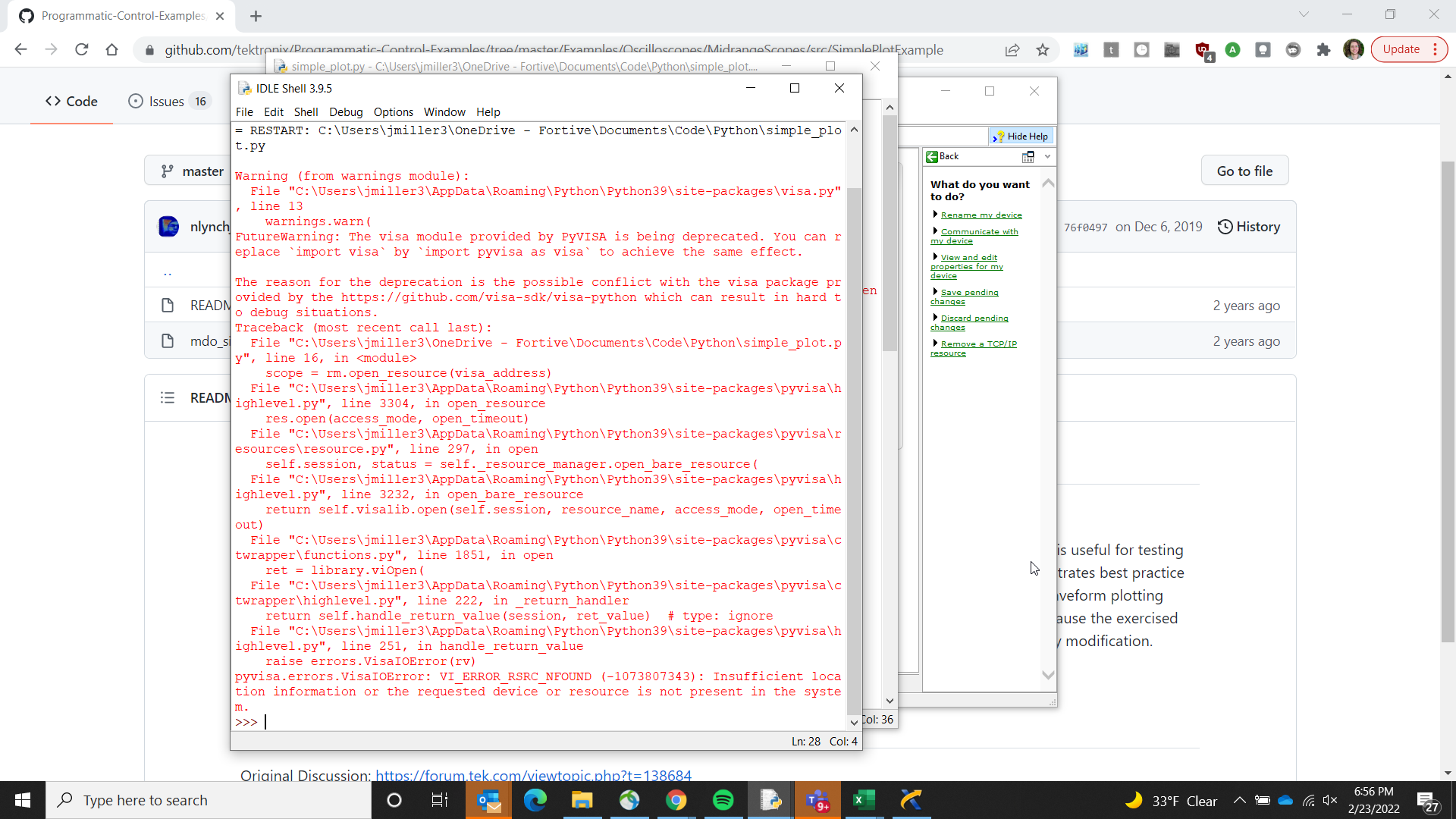 2001 SPECIFIED CALIBRATION INTERVALS