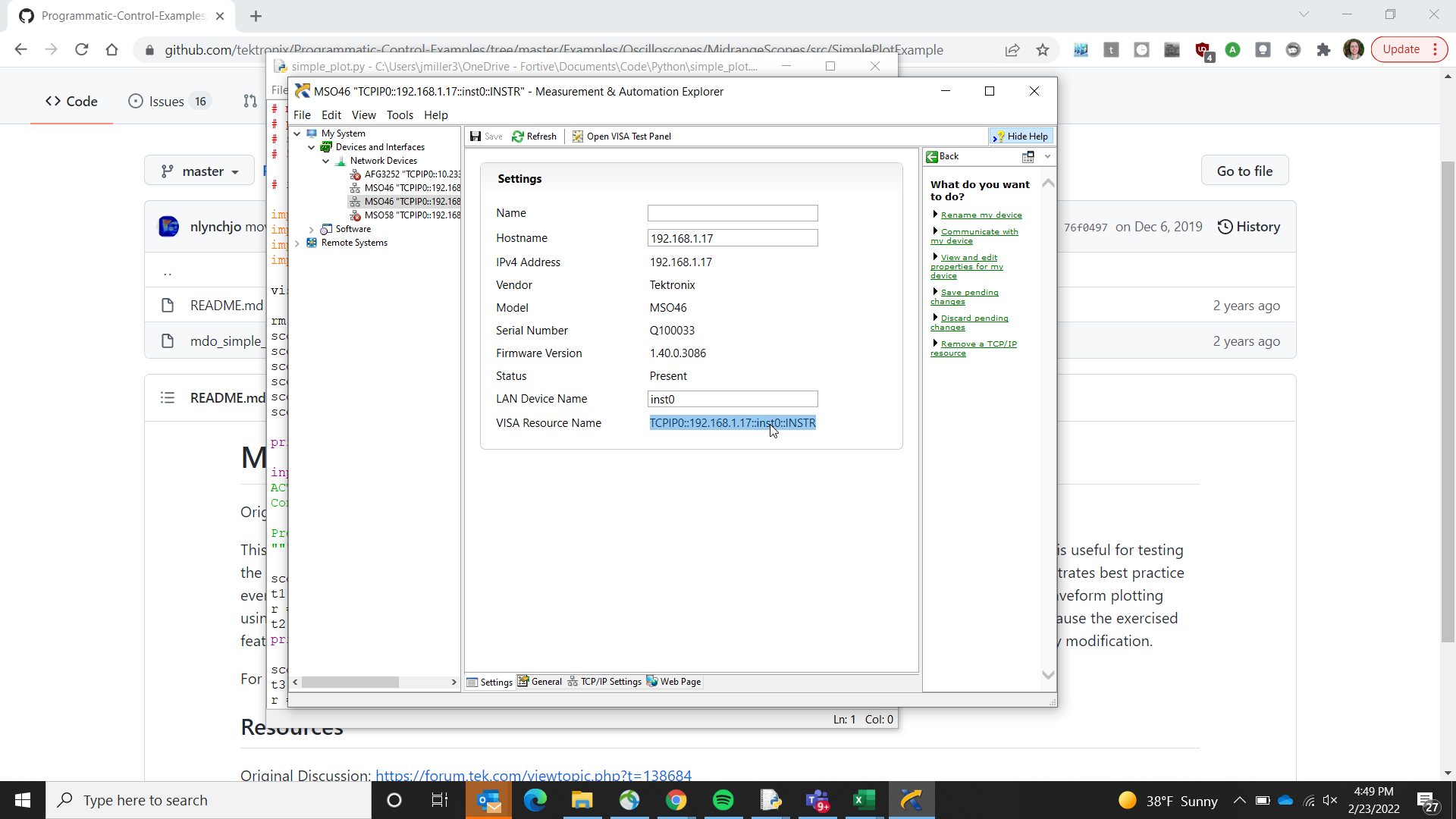 2001 SPECIFIED CALIBRATION INTERVALS